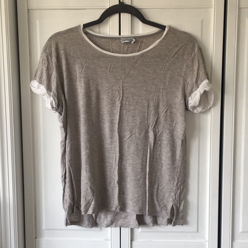 grey top